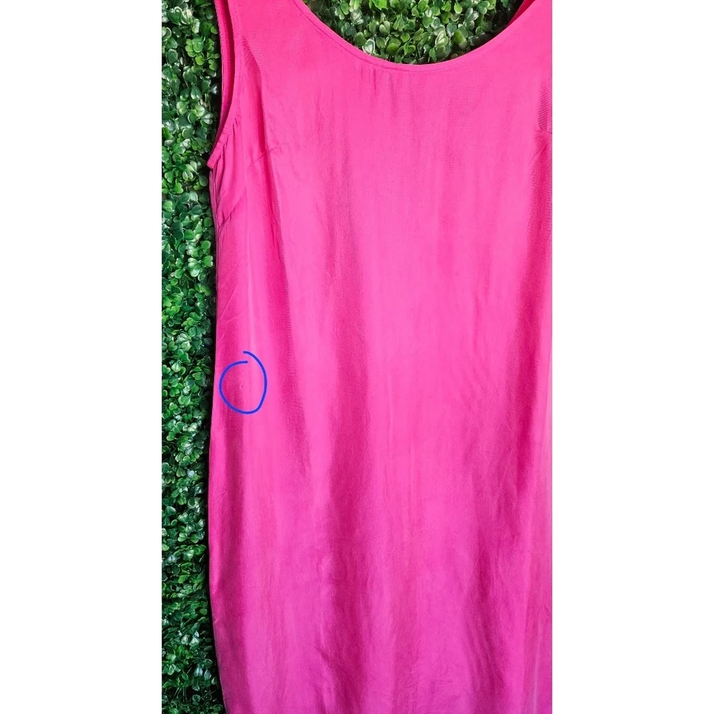 J.Crew Scoopneck cupro-blend slip dress